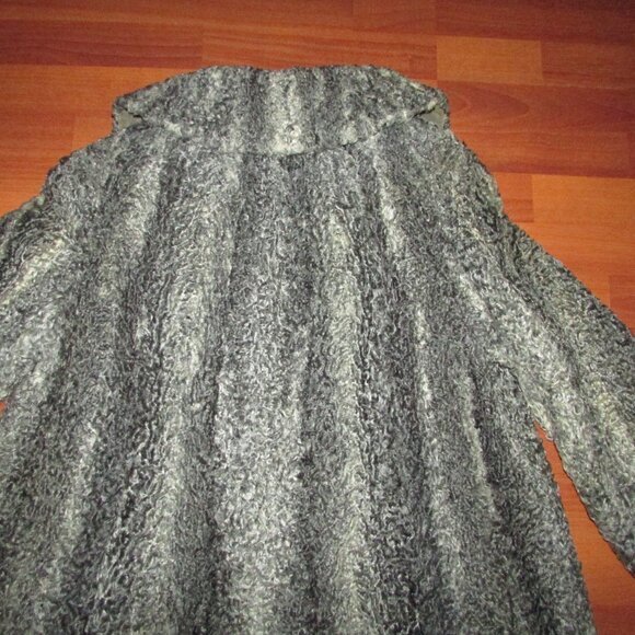 Vintage Silver Gray Persian Lamb Fur Coat - Picture 5 of 11